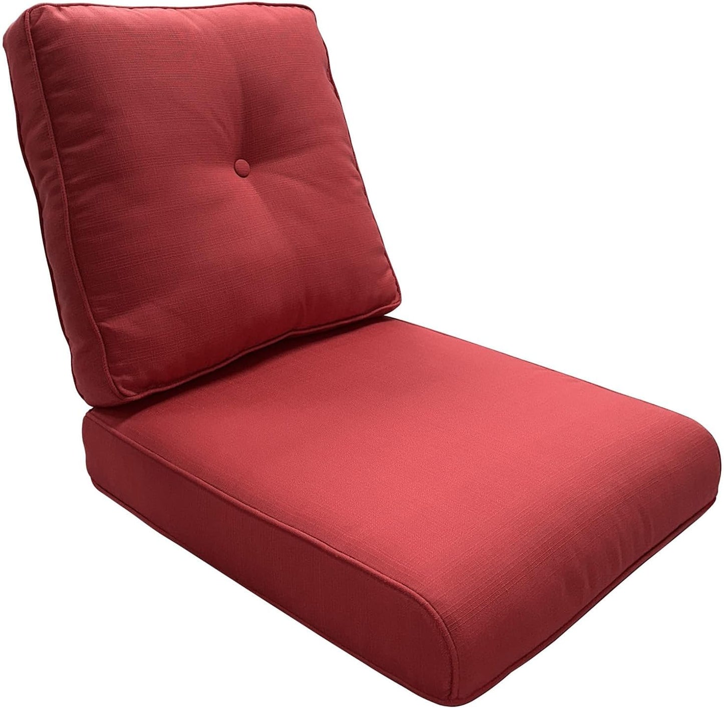 Outdoor Chair Cushions 5 Sets - 22 * 24" Patio Furniture Cushions with Removable Cover, 28D High Density Sponge Filling Outdoor Patio Cushions for Chairs, Rocker, Sofa and Loveseat - Grey