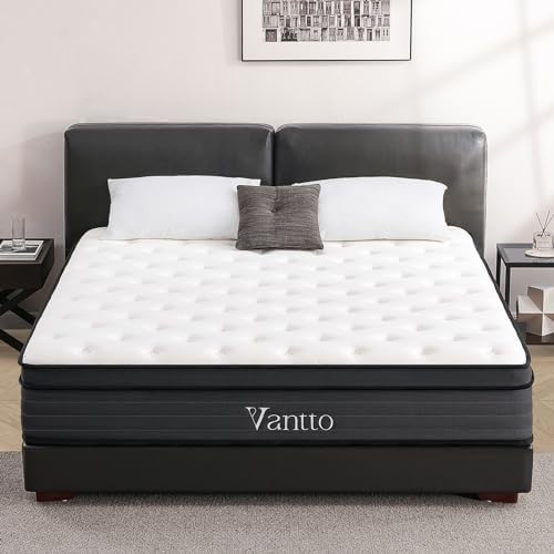 Full Size Mattress,10 Inch Memory Foam Hybrid Mattress in a Box,Individual Pocket Spring Breathable Comfortable for Sleep Supportive and Pressure Relief, CertiPUR-US