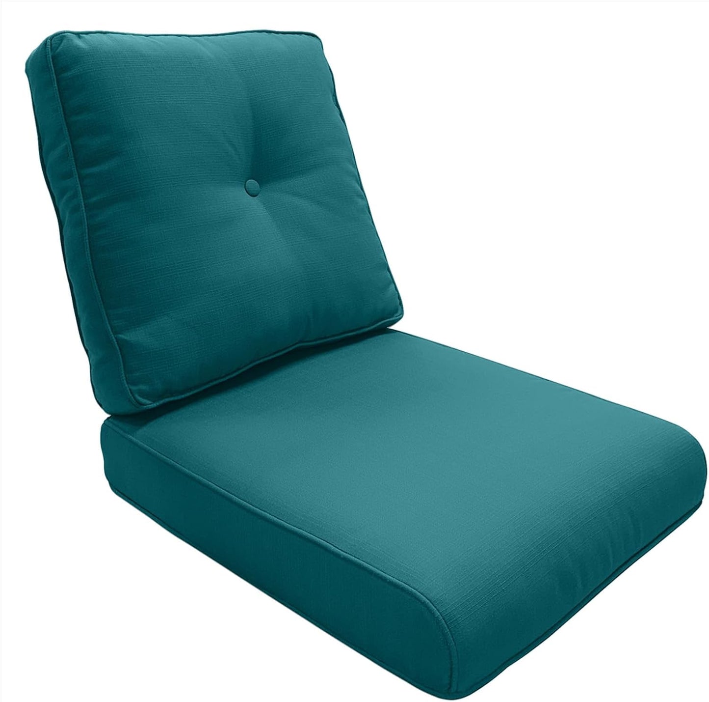 Outdoor Chair Cushions 5 Sets - 22 * 24" Patio Furniture Cushions with Removable Cover, 28D High Density Sponge Filling Outdoor Patio Cushions for Chairs, Rocker, Sofa and Loveseat - Grey