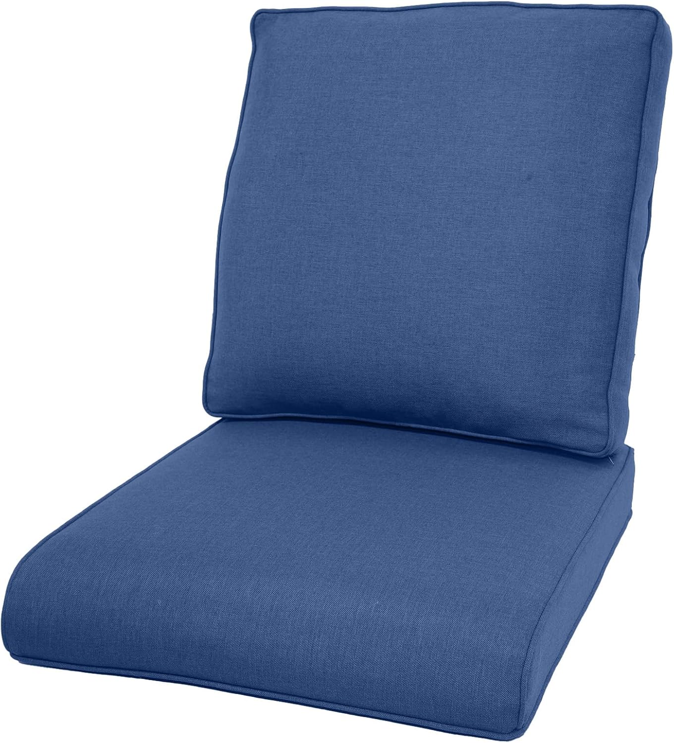 Outdoor Chair Cushions 5 Sets - 22 * 24" Patio Furniture Cushions with Removable Cover, 28D High Density Sponge Filling Outdoor Patio Cushions for Chairs, Rocker, Sofa and Loveseat - Grey