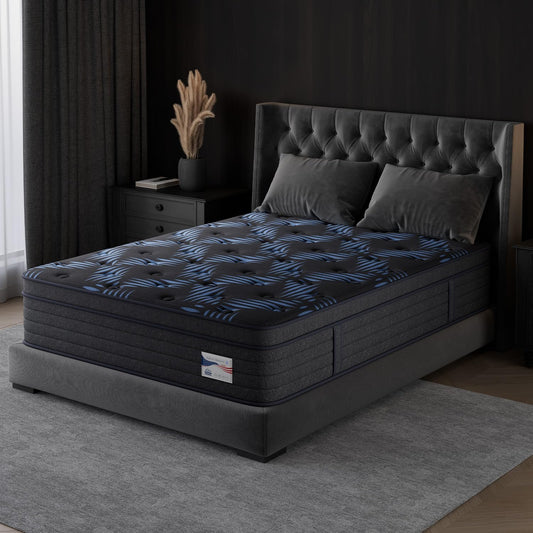 Queen Mattress, 10 Inch Premium Hybrid Mattress with Advanced Pocket Spring Technology,Optimal Spinal Support,Pain Relief and Motion Isolation,365 Night Trial - Forever Warranty,CertiPUR-US