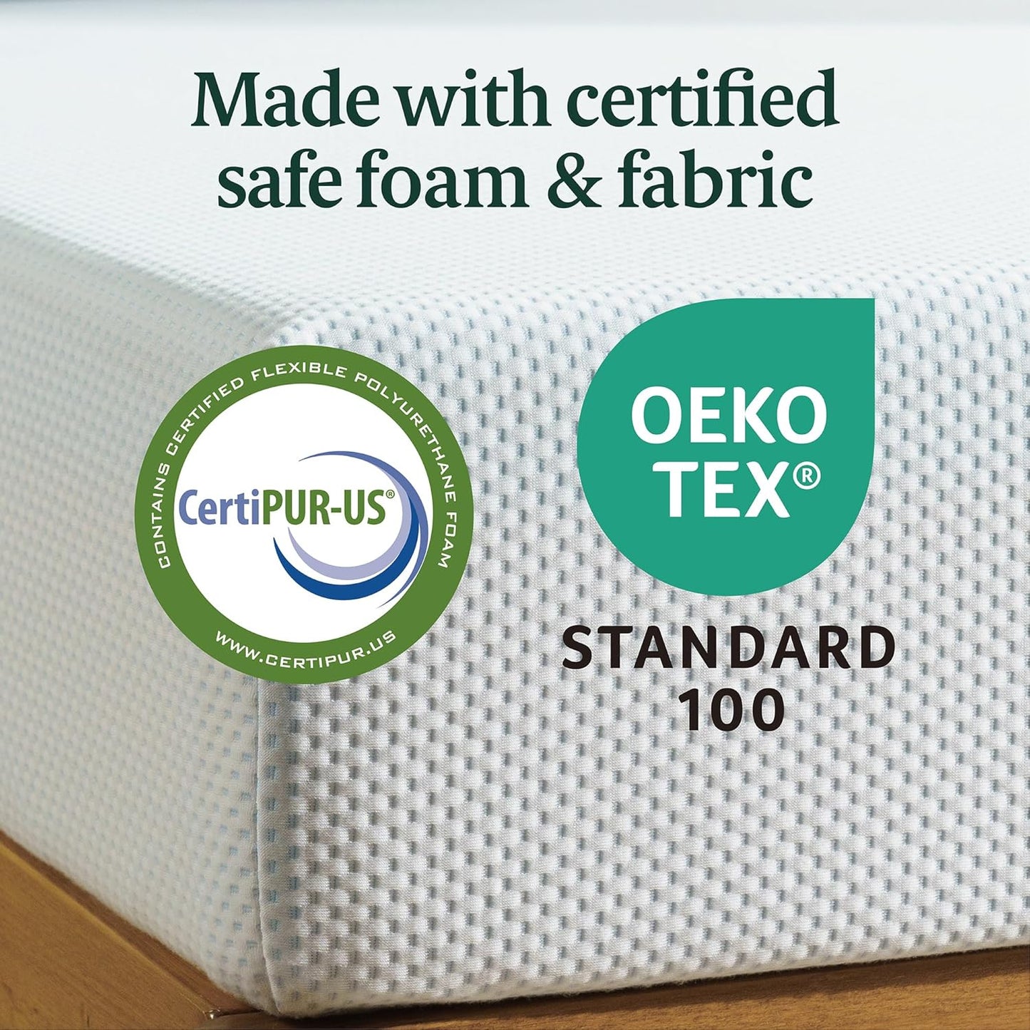 ZINUS 6 Inch Green Tea Cooling Memory Foam Mattress [New Version], Queen, Fiberglass Free, Medium Firmness, Cooling Gel Foam, Certified Safe Foams & Fabric, Mattress in A Box